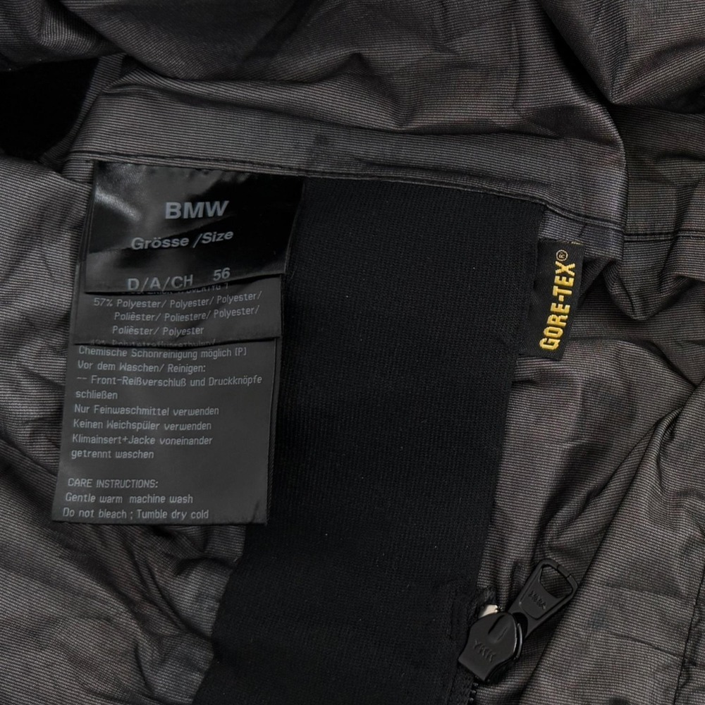 BMW Motorrad Rallye 2 Pro Jacket Mens 46R Gray GORE-TEX Armored Touring - Picture 12 of 12